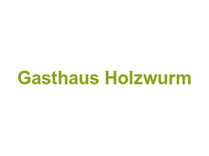 Gasthaus Holzwurm Logo
