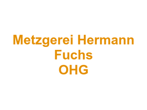 Metzgerei Hermann Fuchs OHG Logo