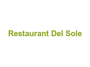 Restaurant Del Sole Logo