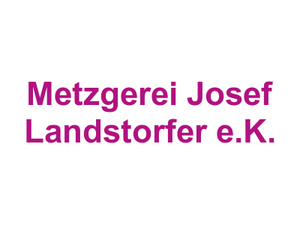 Metzgerei Josef Landstorfer e.K. Logo