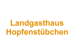 Landgasthaus Hopfenstübchen Logo