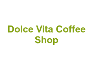 Dolce Vita Coffee Shop Logo
