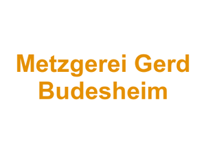 Metzgerei Gerd Budesheim Logo
