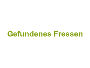 Gefundenes Fressen Logo