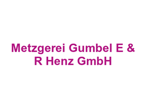 Metzgerei Gumbel E & R Henz GmbH Logo