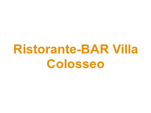 Ristorante-BAR Villa Colosseo Logo