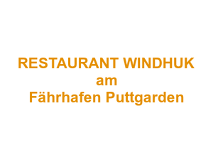 RESTAURANT WINDHUK am Fährhafen Puttgarden Logo
