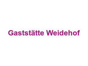 Gaststätte Weidehof Logo