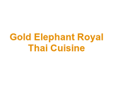 Gold Elephant Royal Thai Cuisine Logo