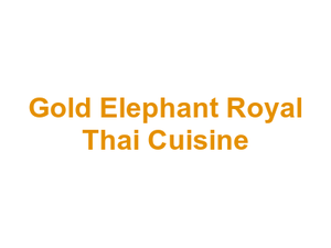 Gold Elephant Royal Thai Cuisine Logo