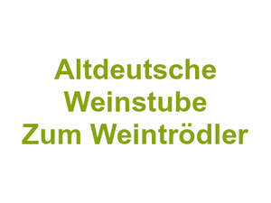 Altdeutsche Weinstube Zum Weintrödler Logo