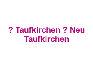 Metzgerei Vinzenzmurr  – Taufkirchen – Neu Taufkirchen Logo