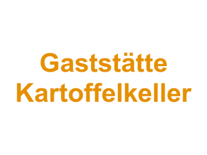 Gaststätte Kartoffelkeller Logo
