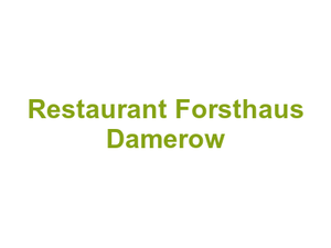 Restaurant Forsthaus Damerow Logo