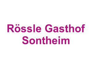 Rössle Gasthof Sontheim Logo