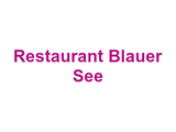 Restaurant Blauer See Logo