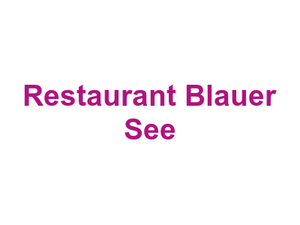 Restaurant Blauer See Logo