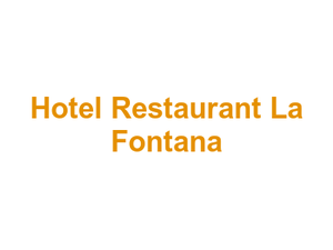 Hotel Restaurant La Fontana Logo
