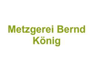 Metzgerei Bernd König Logo