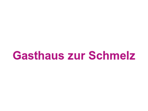 Gasthaus zur Schmelz Logo