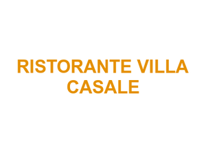 RISTORANTE VILLA CASALE Logo