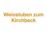 Weinstuben zum Kirchbeck Logo
