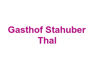 Gasthof Stahuber Thal Logo
