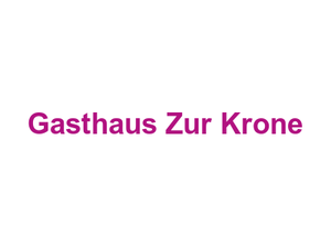Gasthaus Zur Krone Logo