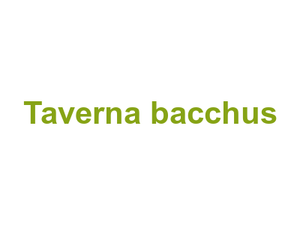 Taverna bacchus Logo
