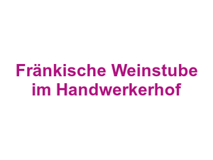 Fränkische Weinstube im Handwerkerhof Logo
