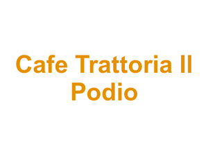 Cafe Trattoria Il Podio Logo