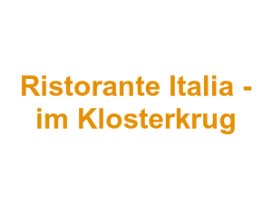 Ristorante Italia - im Klosterkrug Logo