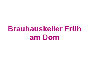 Brauhauskeller Früh am Dom Logo