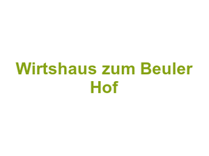 Wirtshaus zum Beuler Hof Logo
