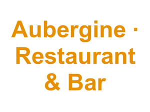 Aubergine · Restaurant & Bar Logo