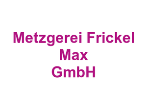 Metzgerei Frickel Max GmbH Logo