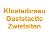 Klosterbraeu Gaststaette Zwiefalten Logo