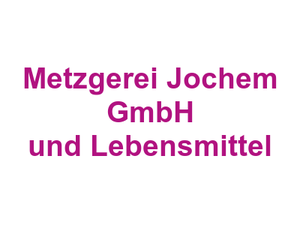 Metzgerei Jochem GmbH  und Lebensmittel Logo