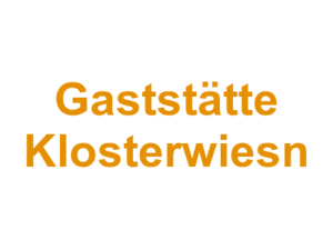 Gaststätte Klosterwies'n Logo