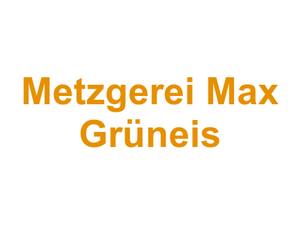 Metzgerei Max Grüneis Logo