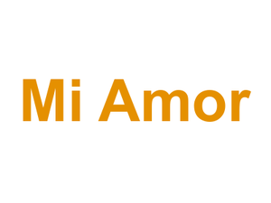 Mi Amor Logo