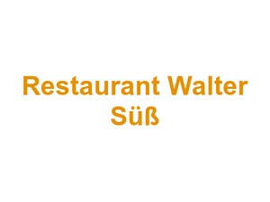 Restaurant Walter Süß Logo
