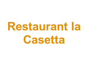 Restaurant la Casetta Logo