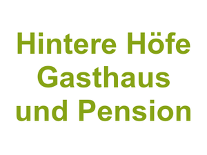 Hintere Höfe Gasthaus und Pension Logo