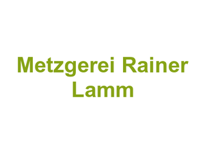 Metzgerei Rainer Lamm Logo