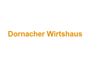 Dornacher Wirtshaus Logo