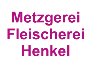 Metzgerei Fleischerei Henkel Logo