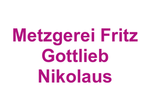 Metzgerei Fritz Gottlieb Nikolaus Logo