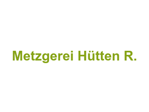 Metzgerei Hütten R. Logo