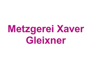 Metzgerei Xaver Gleixner Logo